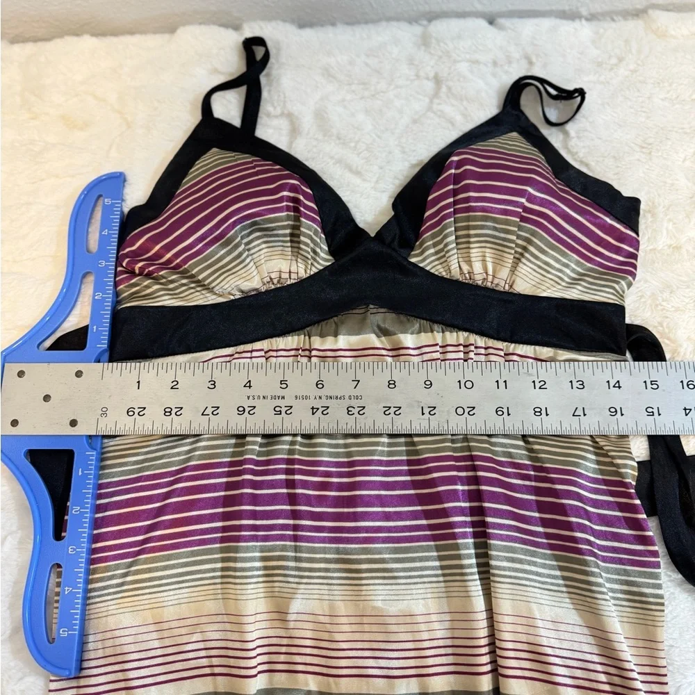 Striped Multicolor Mini Dress‎